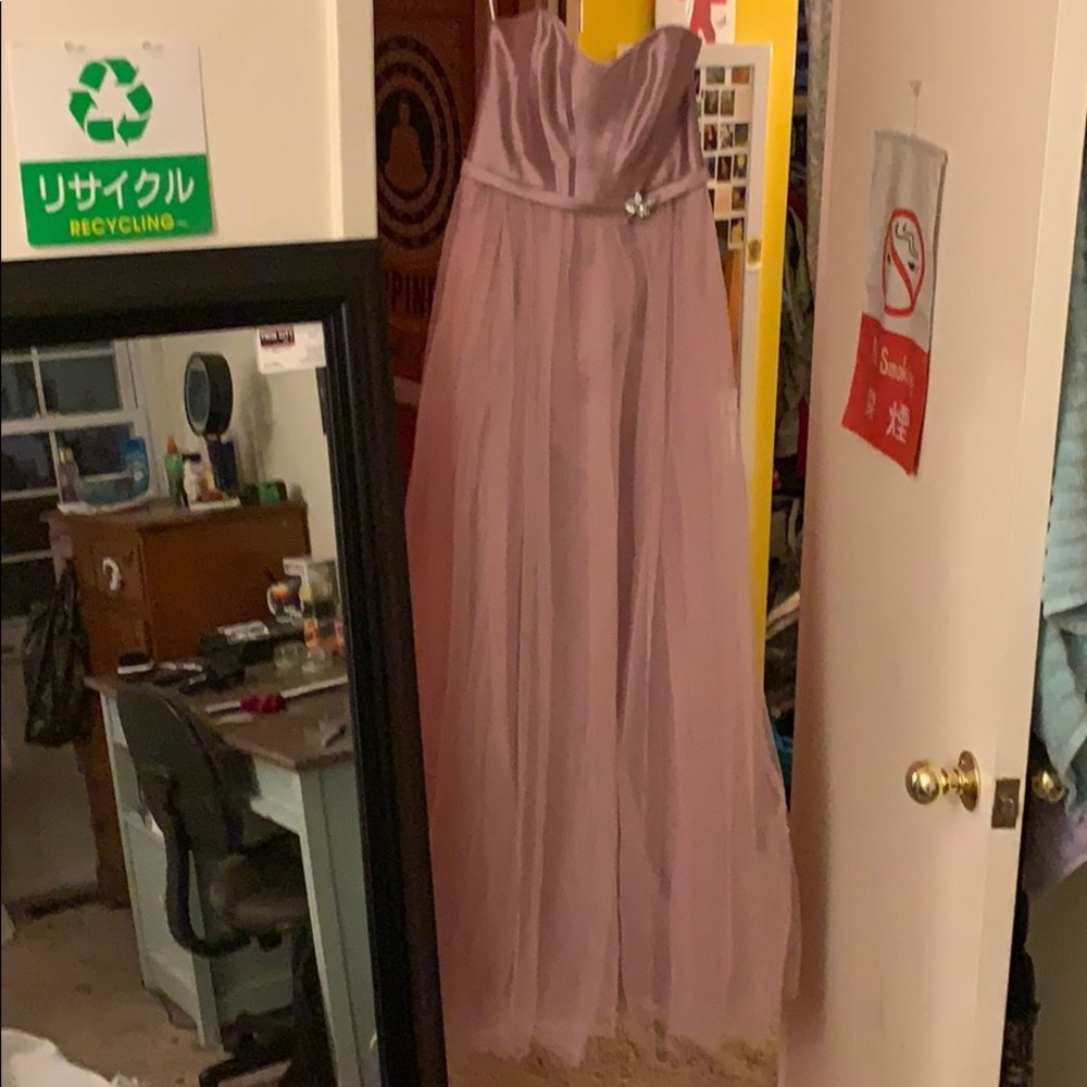 Strapless bridesmaid dress.new with tags.